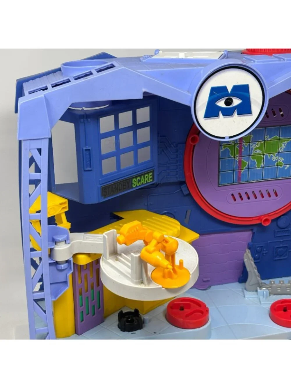 IMAGINEXT Monsters University Scare Factory Playset Mike Sully Cake Toppers 2012